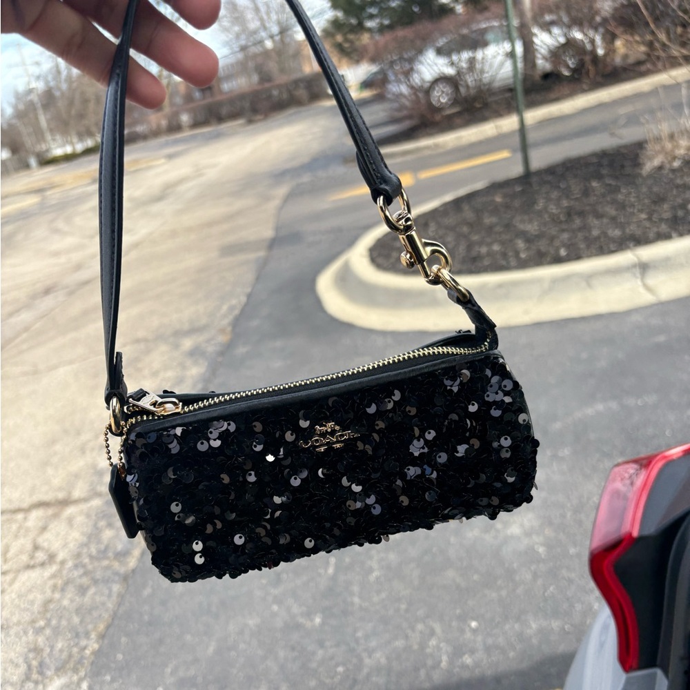 Coach Black Sequin Women's Bag